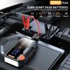 PAIVIROKU 6000A Car Battery Starter Booster & Tire Inflatable Compressor 150PSI Air Pump with Jump Starter Power Bank ,LED Light