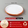 Two-Tone Melamine Round Plate for Restaurants and Hotels
