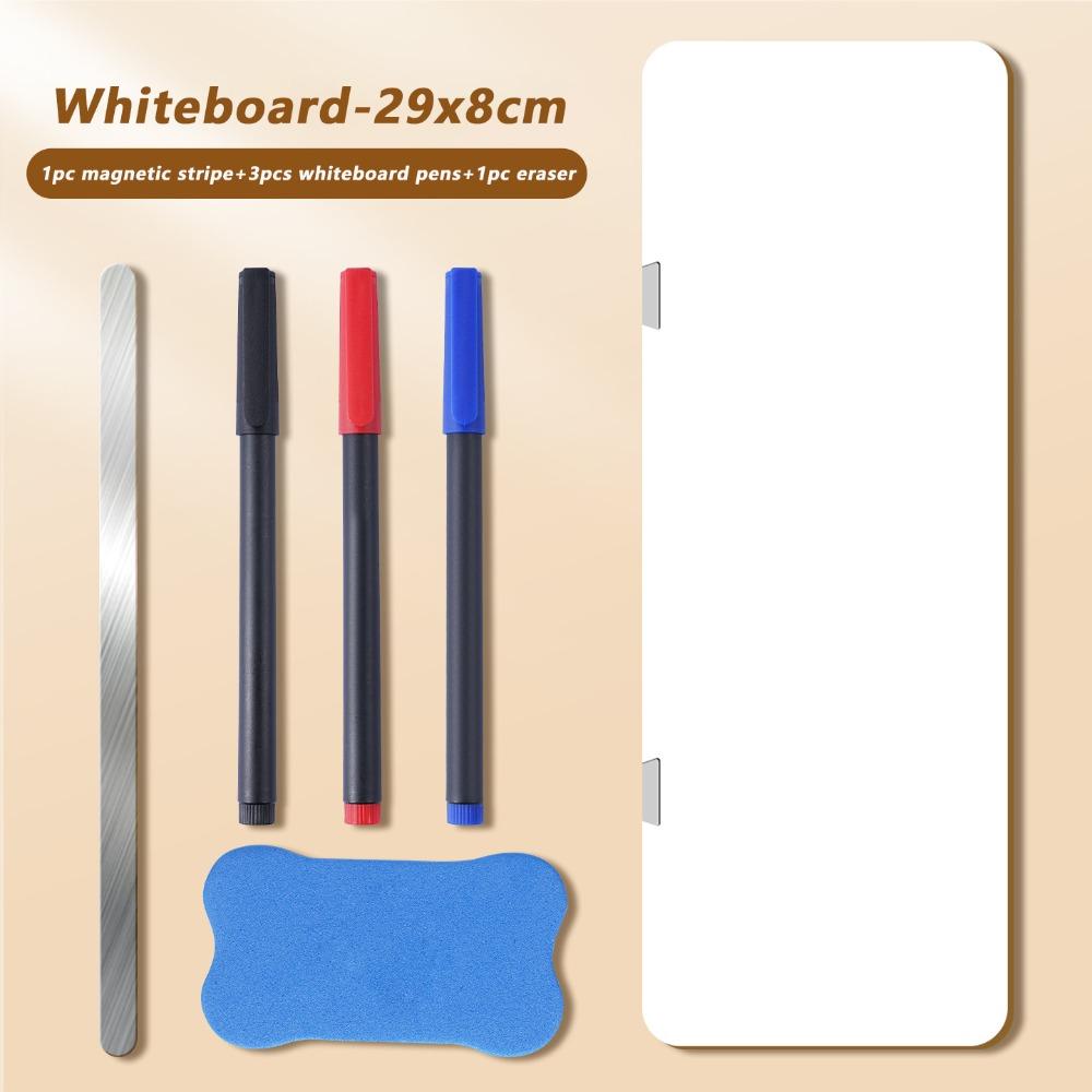 Rewritable Message Memo Board Daily Reminder Magnetic Desktop Notepad Computer Screen Side Using Magnetic Whiteboard
