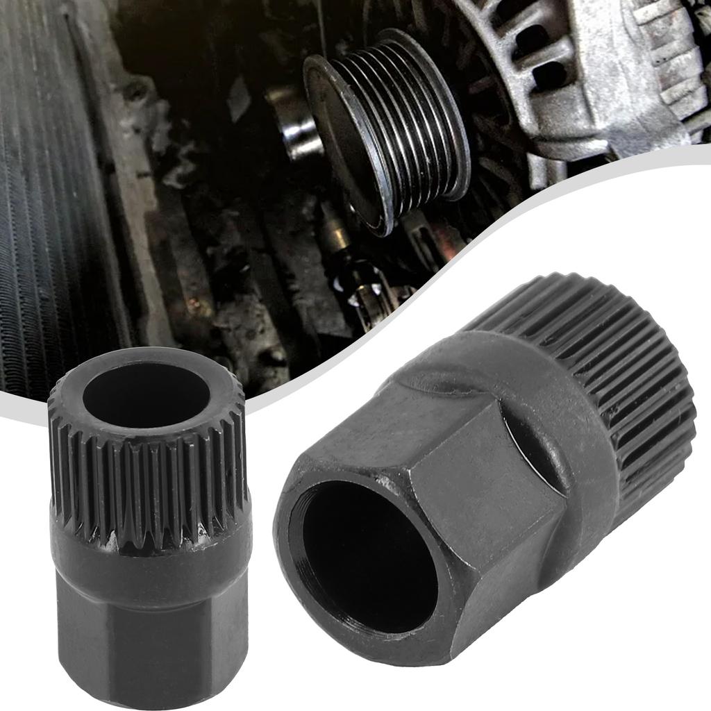 Alternator Socket With 33 Tooth For Mounting The V-belt Pulley (slip Clutch Pulley) At The Alternator Use With T50 TORX High Str