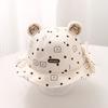 Kids Spring Autumn Sun Protection Bucket Hat Boys Girls Cute Shading Basin Cap Infant Toddler Four Seasons Universal Hat
