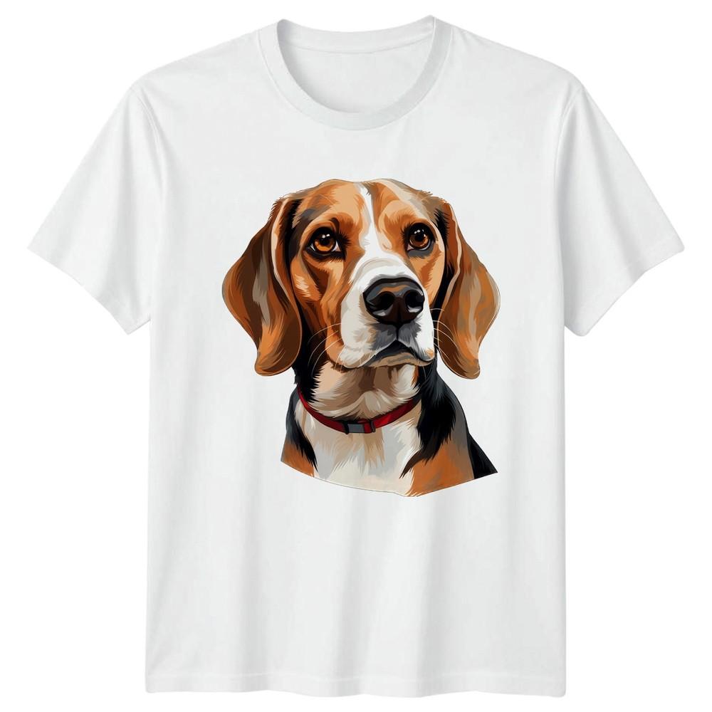Watercolor Beagle Portrait TShirt Beagle Dogs Birthday Gift For Him And Her S