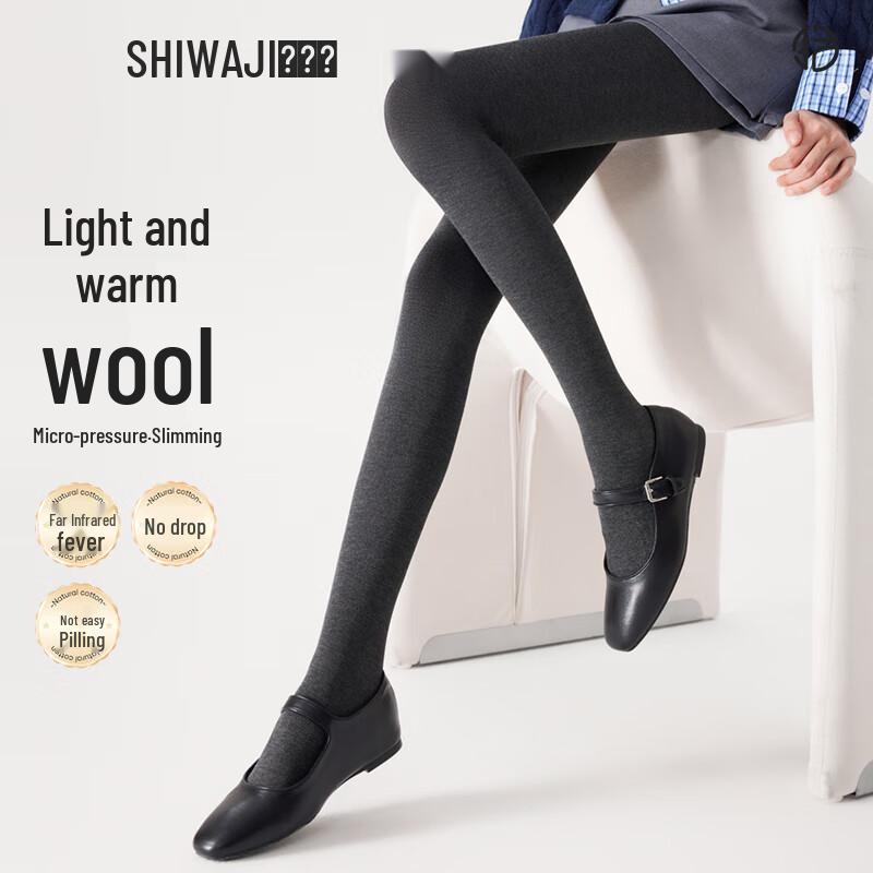 

Женские теплые колготки с вертикальной полоской, стройнящие One Size, No Fleece (15-25°C)