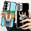 B-BoJack H-Horseman Funny Plating Phone Case For Samsung A17 A07 A37 A57 A16 A56 A15 A55 A14 A54 A13 A53 A26 A36 A25 A35 A24 A34