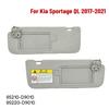 LHD For Kia Sportage QL 2017-2021 Sun Visor With Mirror Sunvisor Left Right Driver Passenger Side 85210-D9110 85220D9010