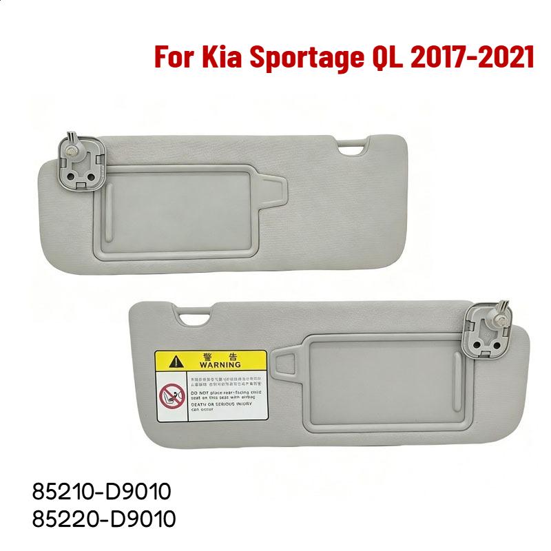 LHD For Kia Sportage QL 2017-2021 Sun Visor With Mirror Sunvisor Left Right Driver Passenger Side 85210-D9110 85220D9010