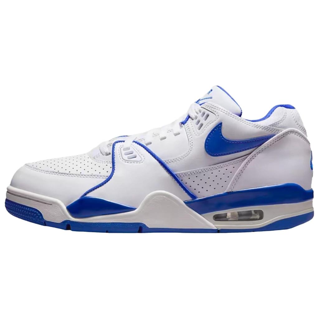 Nike Air Flight 89 Vintage Basketball Shoes Men's Low top Blue/White FZ3045-100(Team1027-)