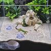 Tanque de Peces Impreso en 3D Cueva Subterránea Refugio Escondite para Peces Camarones Reptiles, Adornos de Paisajismo Decoraciones de Acuario
