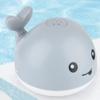 Kids Whale Bath Toy with Lights Water Spray Baby Shower Flashing Bathroom Gift