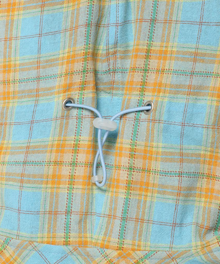 CAVISH Check Shirt Hoodie Blue(Cv2Esuw320A)