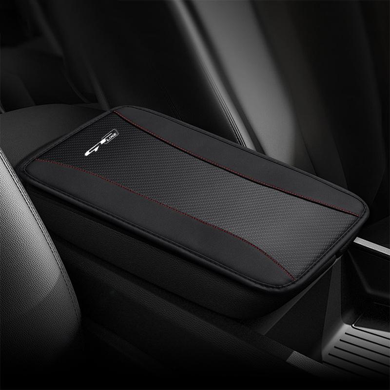 AANE1 Car Armrest Box Pad Protection Elbow Rest Cushion Center Console Cover For Kia GTLINE GT Line Forte Stinger Shuma Rio Sportage