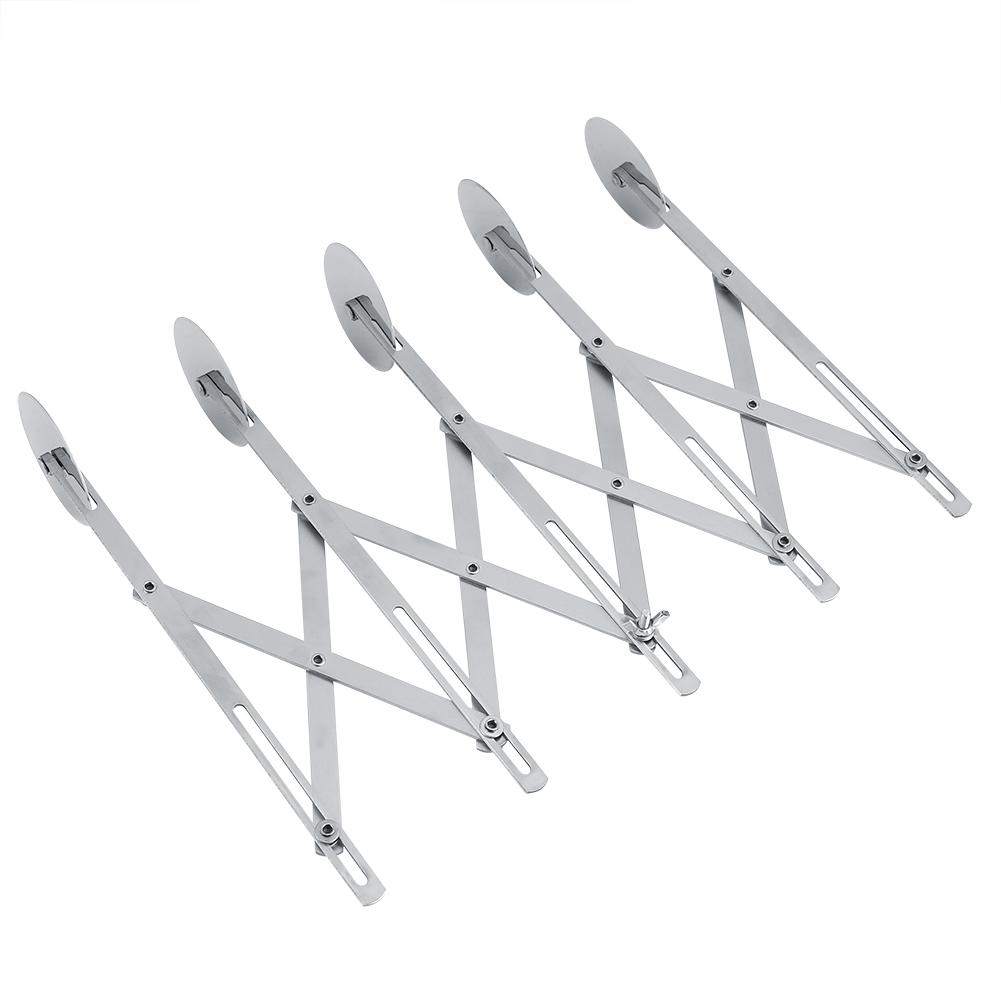 Antihaft Teigrad Edelstahl Kuchenmesser Abschnitt Teig Brot Küchenwerkzeug 5 Räder