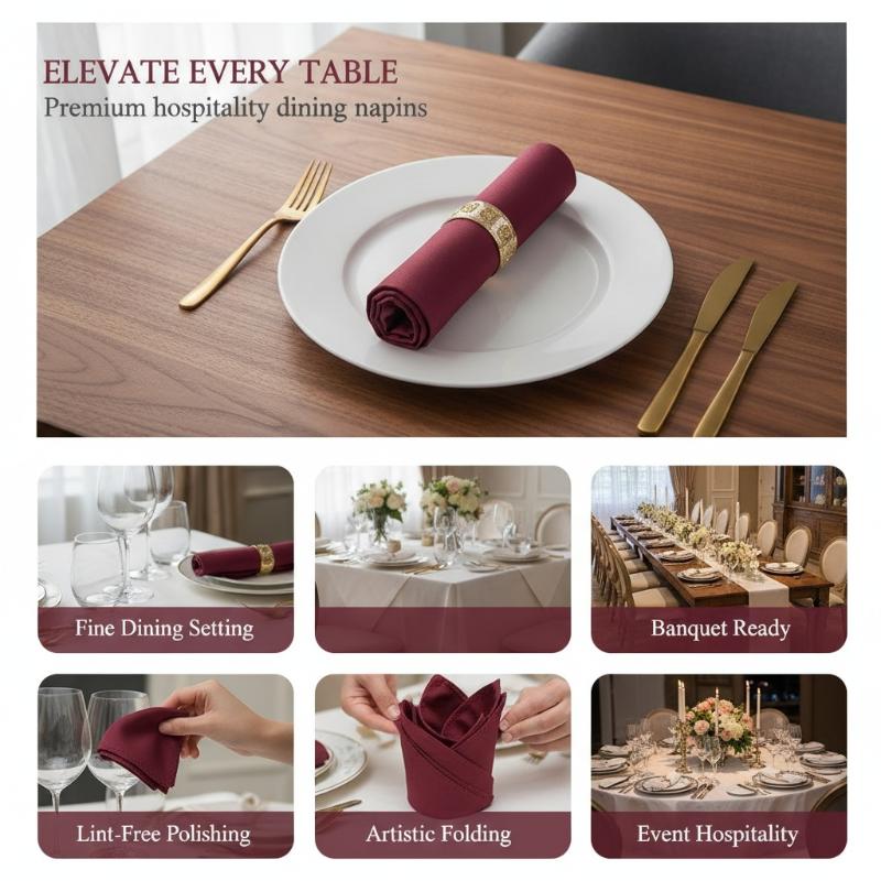 Square Satin Napkins Soft Silk Dinner Napkins Reusable Cloth Napkins Suitable For Weddings Dinners Restaurant Party Decorations