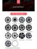 Tesla Model 3 Wheel Hub Caps & Rim Protectors for 17-25 Versions, 18-inch