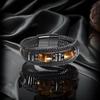 Mehrschichtiges Lederarmband Geflochtenes Perlenarmband Tigerauge Steinarmband Damen