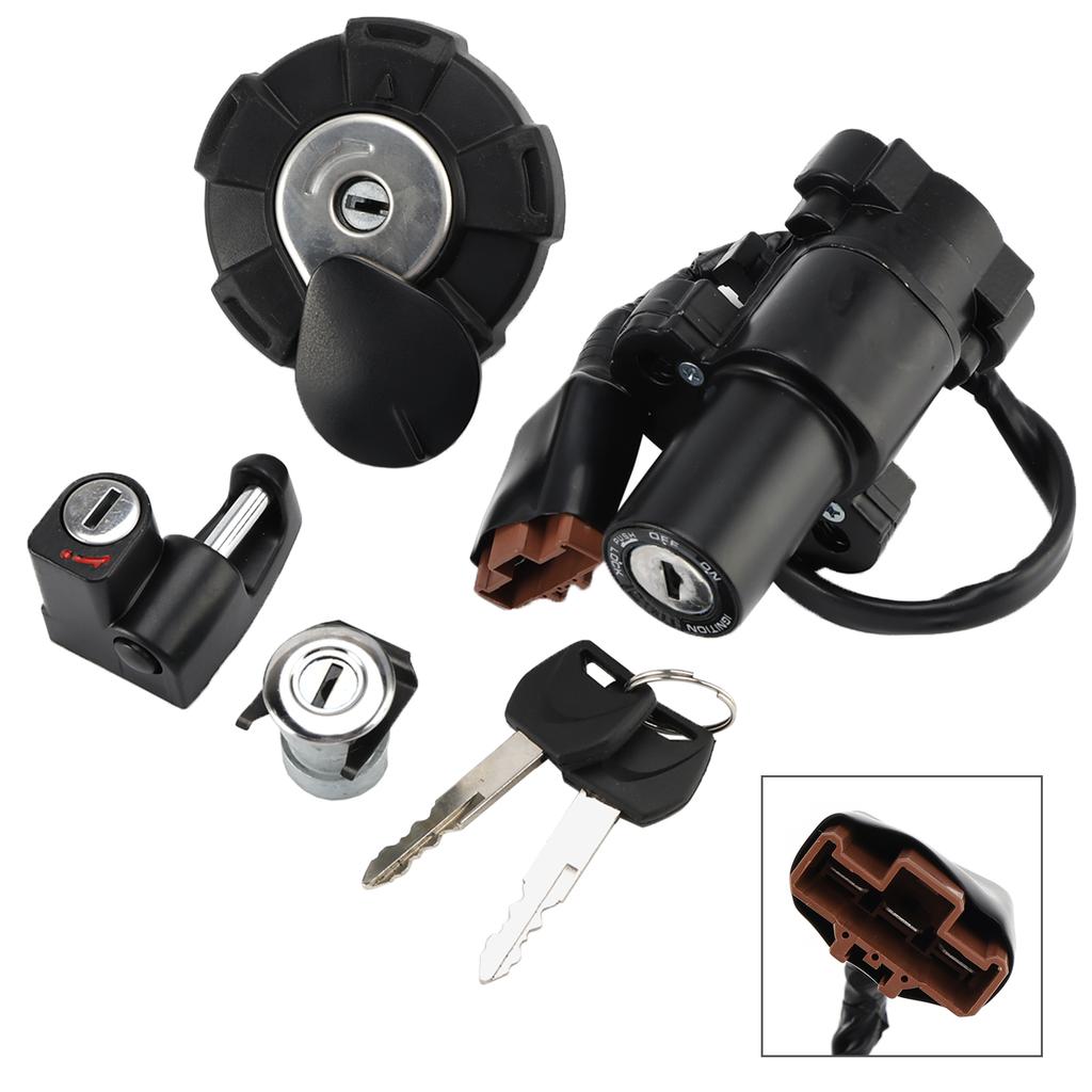 Ignition Switch Lock Set For Honda CRF300L/LS 2021-2025 Gas Cap Seat Helmet Lock