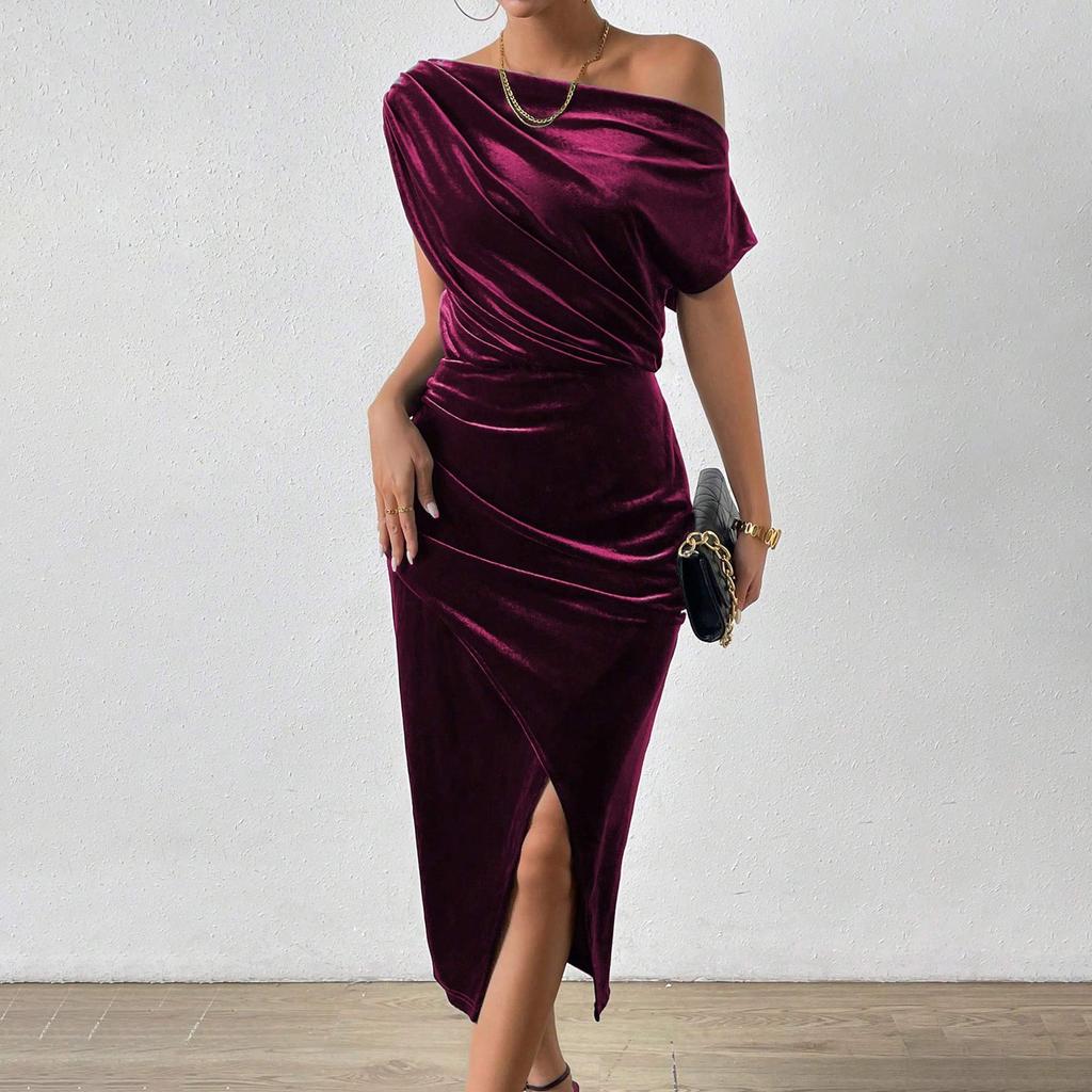 Lässiges, modisches, sexy, bequemes, einfarbiges, cooles, atmungsaktives, ärmelloses Kleid für Damen