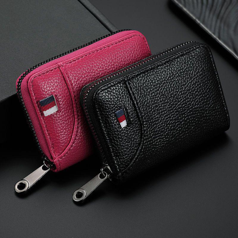 Popular Large Capacity Card Holder for Men and Women - Compact Design with ID and Bank Card Slots