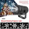 Snowflake LED Blizzard Projector - White Holiday Light for Christmas & Parties