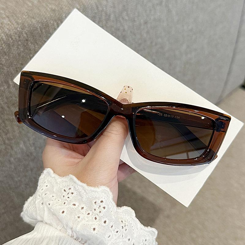 New Cat Eye Sunglasses Women Fashion Small Frame Decorative Eyewear Retro Outdoor Men Sun Glasses Luxury Design Uv400