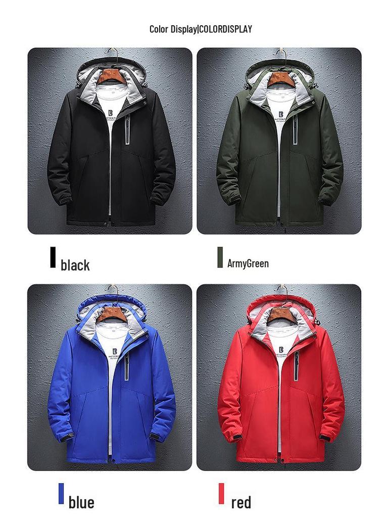 Ropa interior térmica inteligente con calefacción eléctrica USB: Chaqueta Deportiva Unisex de Largo Medio para Actividades al Aire Libre