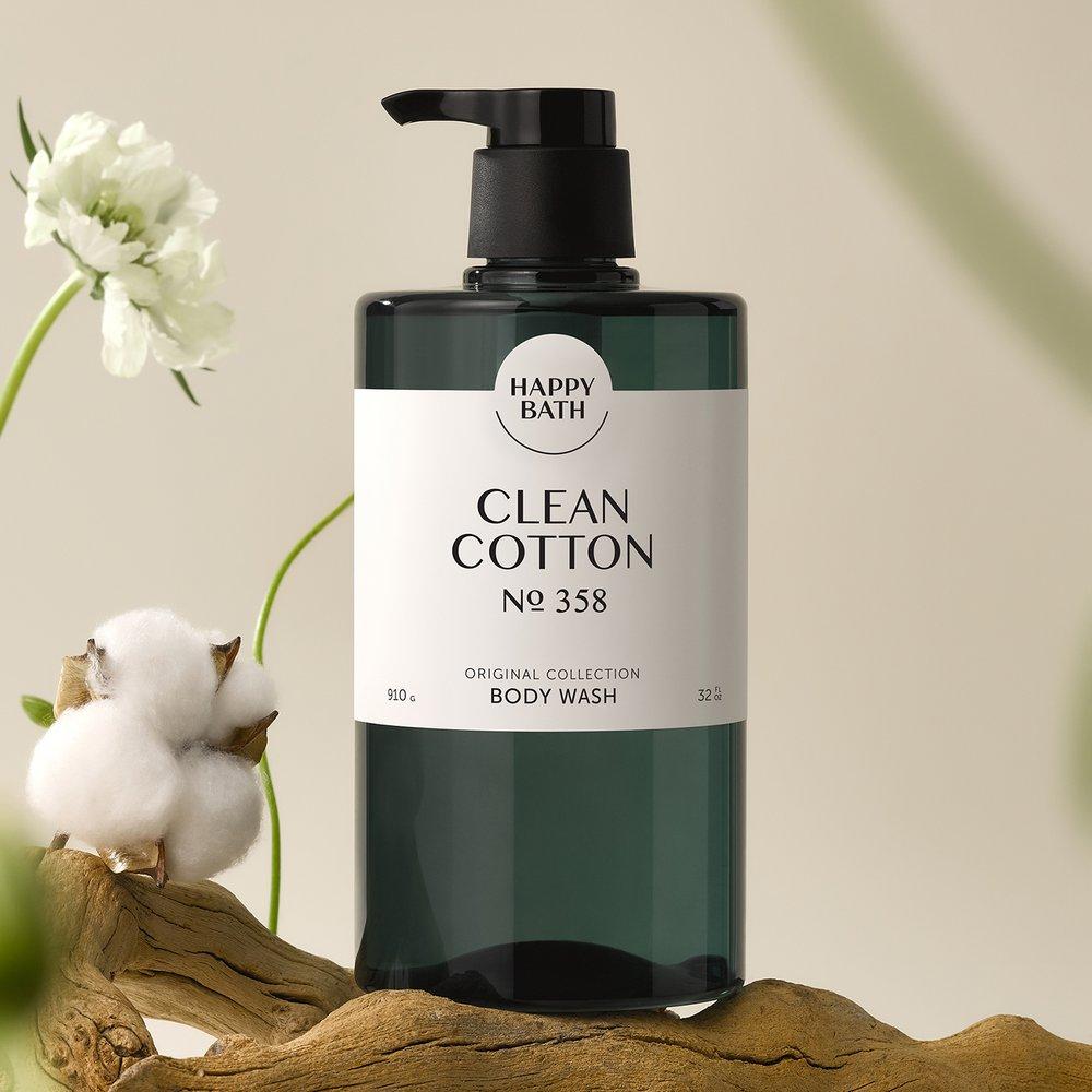 

HAPPY BATH Cotton Body Wash 910g