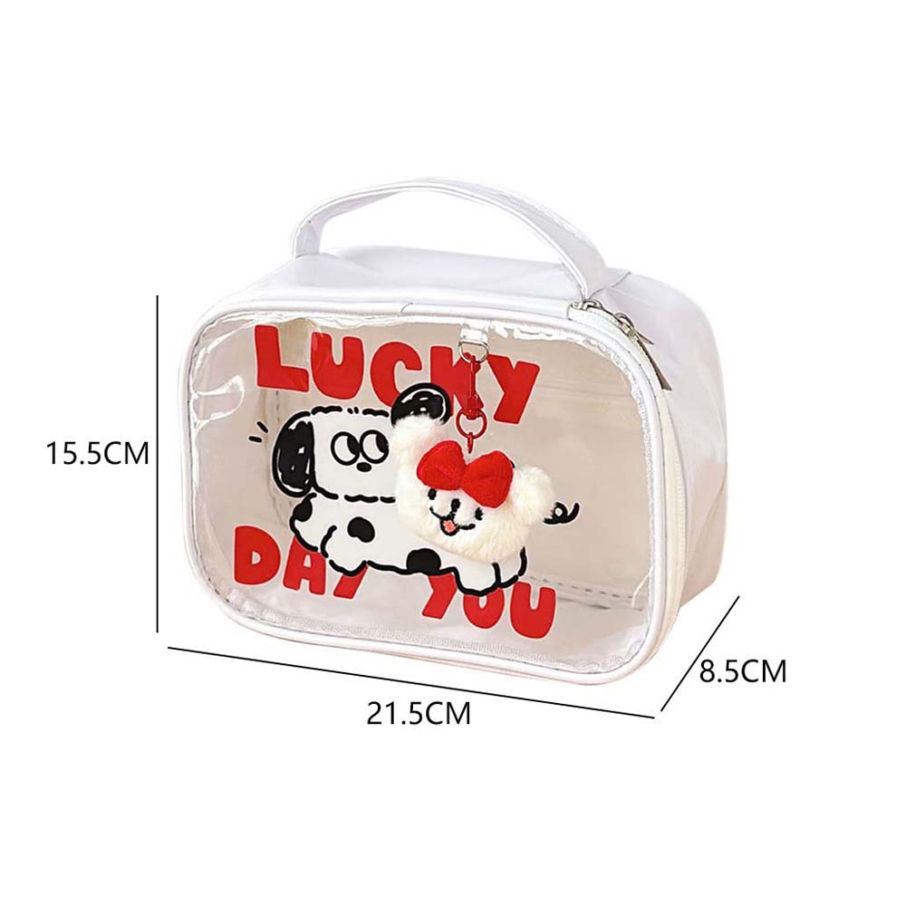 Makeup Brush Storage Cartoon PVC Cosmetic Bag Wash Pouch Cosmetic Cases  Travel