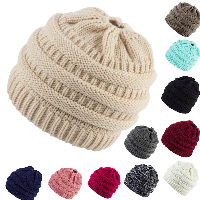 Stylish Women's Knit Beanie Hat For Winter Spring And Fall In Various Colors