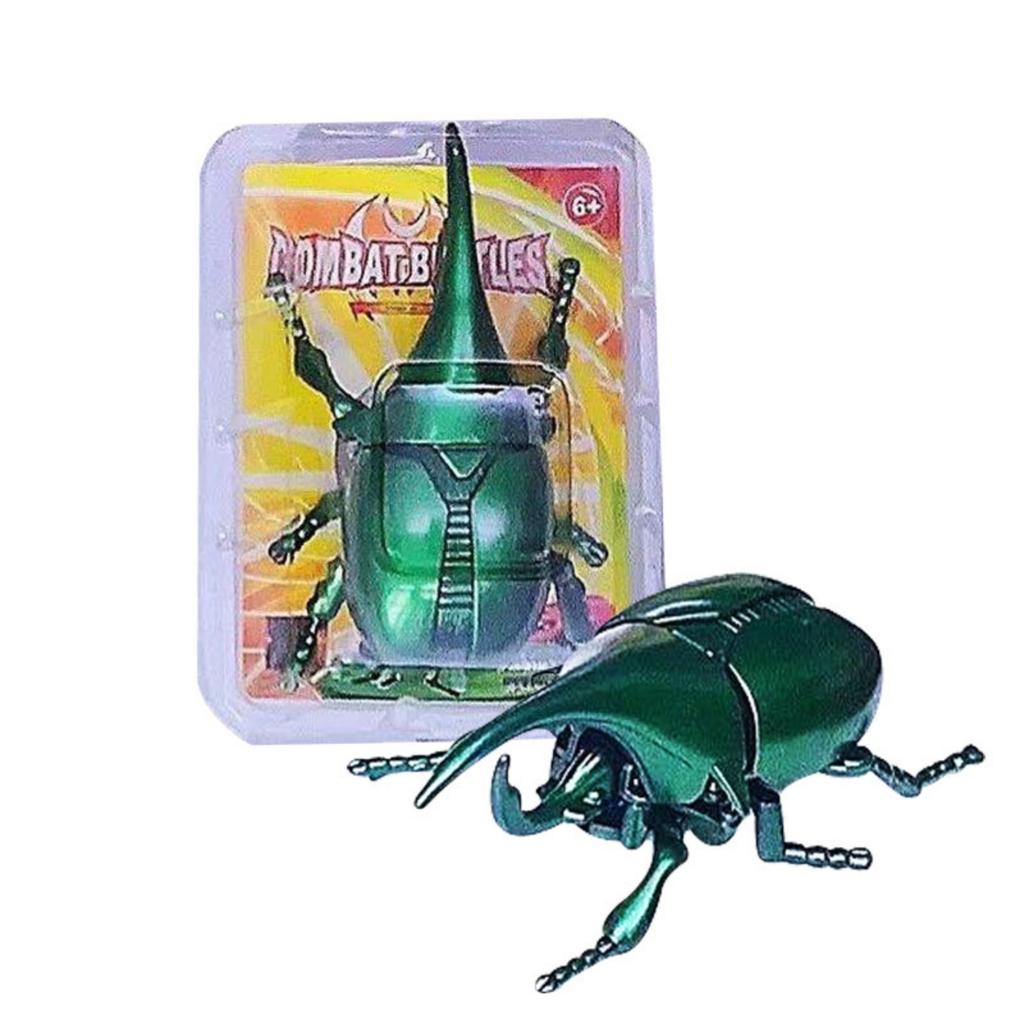 Realistic Beetle Insect Model Toy Crawling Bug Replica Educational Collectible for Kids and Adults Durable Plastic Construction