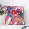 Jem And The Holograms Movie Pillow Case Retro Trendy Pillow Cover Square Pillowcases For Living Room Sofa