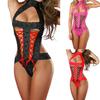 Women Bandage Lace Cross Belt Hollow Bra Sexy Intimates Underwear Sleepwear