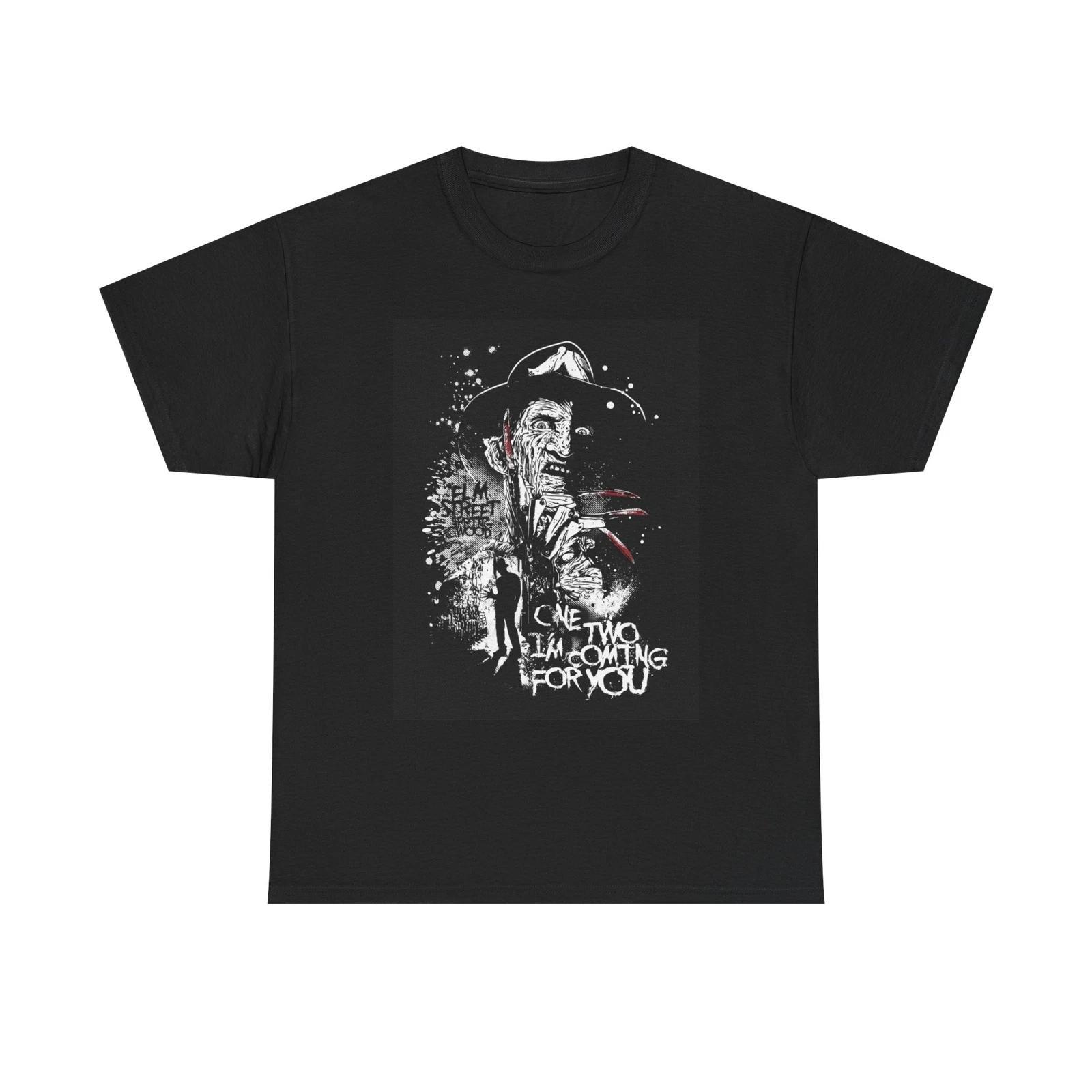 Men s and Women s T-shirts Nightmare On Elm Street Graphic XXL