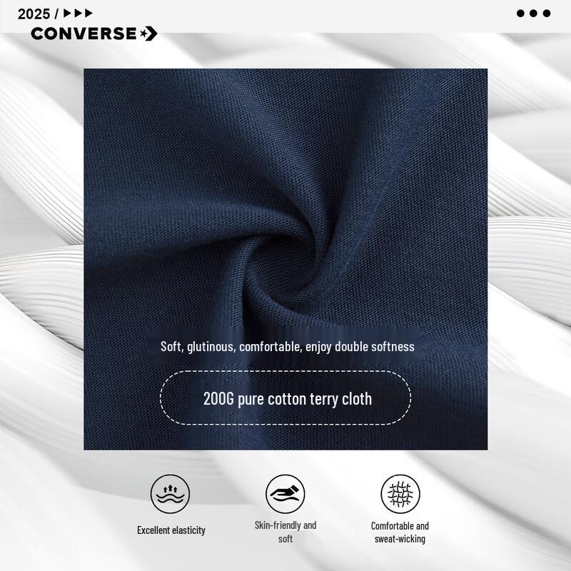 Converse Kids Pure Cotton Printed Long Sleeve T-Shirt