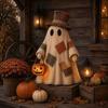 Kürbis Geist Halloween Dekoration Harz Kunstwerk für Party und Geschenk