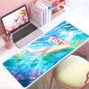 Soft Emotional Anime Kkanon Mouse Pad Large Thick Desk Pad Stitched Edges Gaming Mouse Mat For Pc