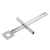 Woodworking Circle Cutting Jig Alloy Steel Easy Operation Circle Cutter Trimming Guide Silver