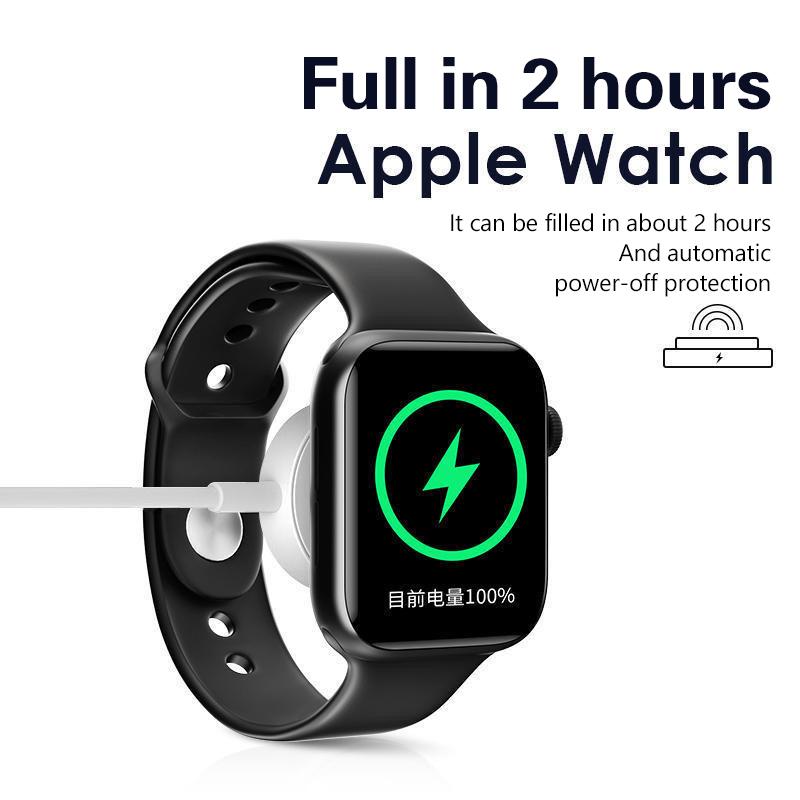 Magnetyczna Bezprzewodowa Ładowarka USB A Szybka Dla Apple Watch Ultra Seria 9 8 7 6 Se Kabel Type C Do Ładowania Dla Iwatch Seria 5 3 2