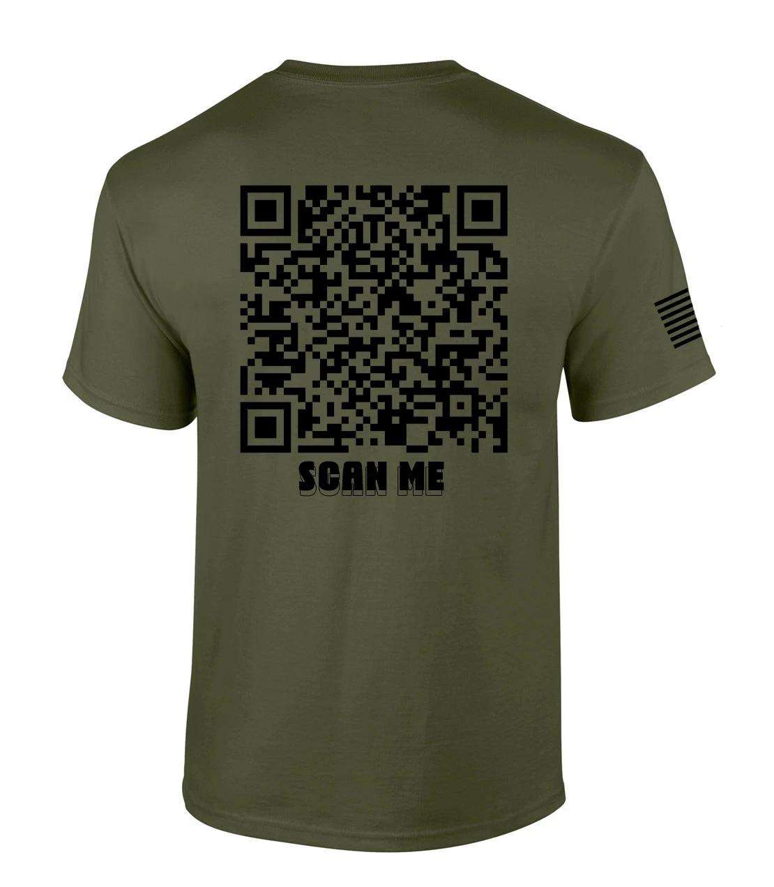 Trenz Shirt Company You Are Deserving Of Happiness Christian QR Code L