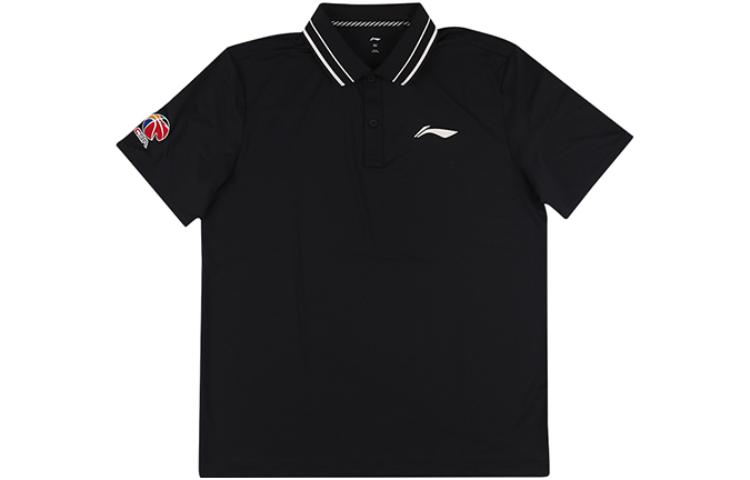 Li Ning CBA Collection Polo Shirt Men s Black APLT341-1 3XL