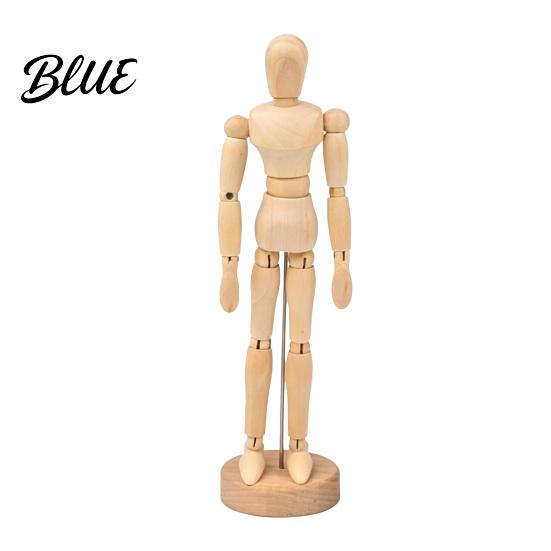 Künstler-Schaufensterpuppe für Figurenpuppe Mannequin Körper Flexibel Zeichnen Holzgelenke Menschliches Ornament Künstler-Pose Modell Bewegliche Gelenkige Hand