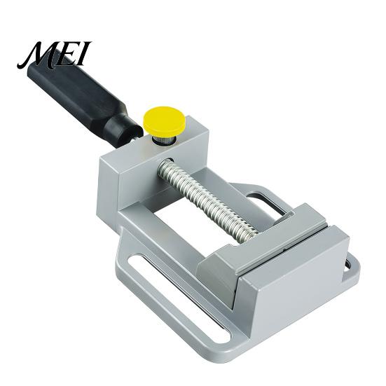 Workshop Power Tool Organizer Multifunction Drill Press Stand, Hand Holder Fixed Base, Workbench Vise Accessory Clamp, Aluminum Alloy Benchtop