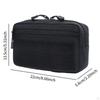Small Tool Bag Horizontal Modular Storage for Travel Men