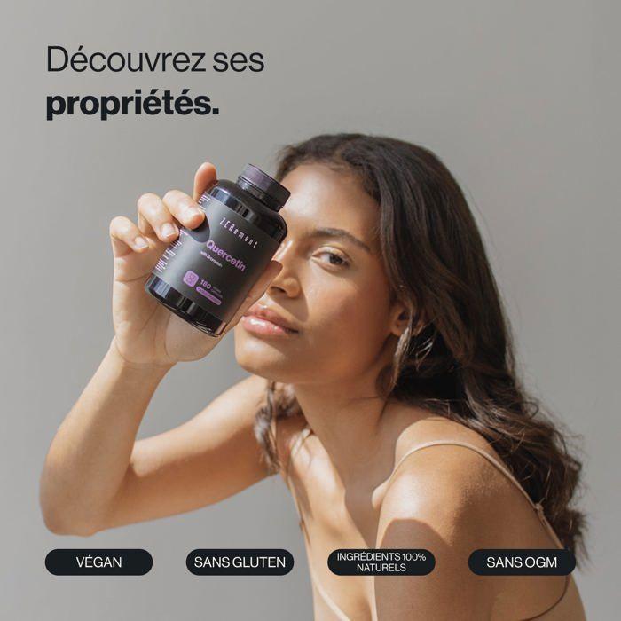 Quercétine avec bromélaïne - 180 gélules véganes