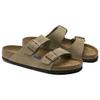 Birkenstock Arizona Suede Taupe Unisex Sneakers Tan 0951301