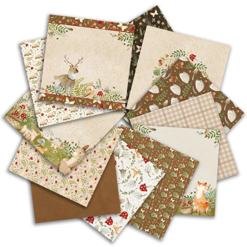 Friends Assorted Pattern Decoupage Cardstock Paper Single-Sided Vintage Scrapbooking DIY Decorative Cardmaking Supplies