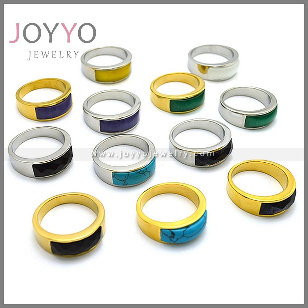 

Кольцо с драгоценными камнями роскошное женское сапфировое кольцо из нержавеющей стали с покрытием 18 карат 2022 новый опал