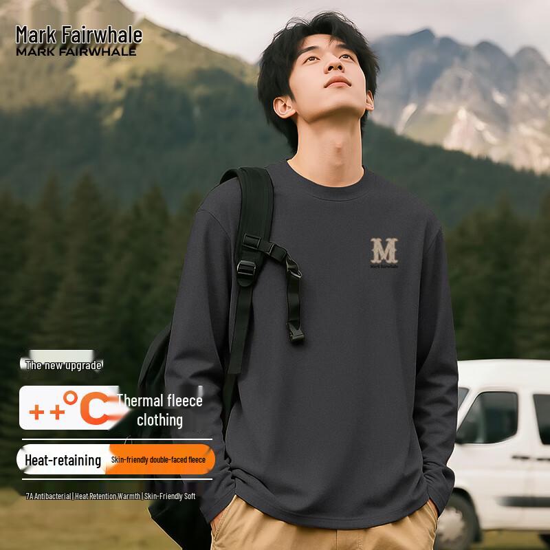 Mark Fairwhale Men s Double-Sided Fleece 7A Antibacterial Thermal Base Layer 4XL