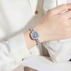 Sunflower Womens Fashion Watch With Quartz Movement Rhinestone Decor For Elegant Ladies