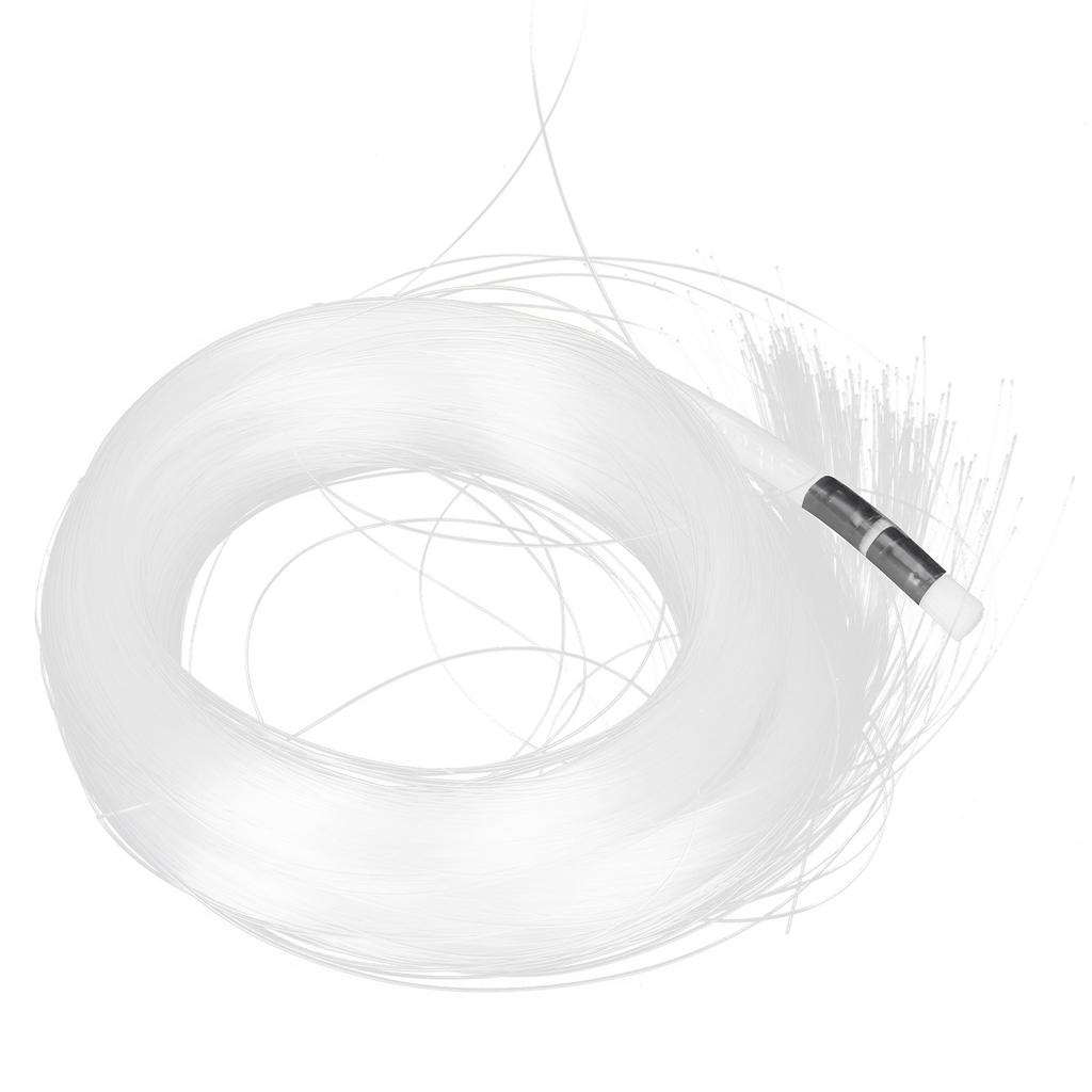 200Pcs 3 Meters Optical Fiber Cable PMMA Plastic Glowing Optical Fiber Curtain Decoration