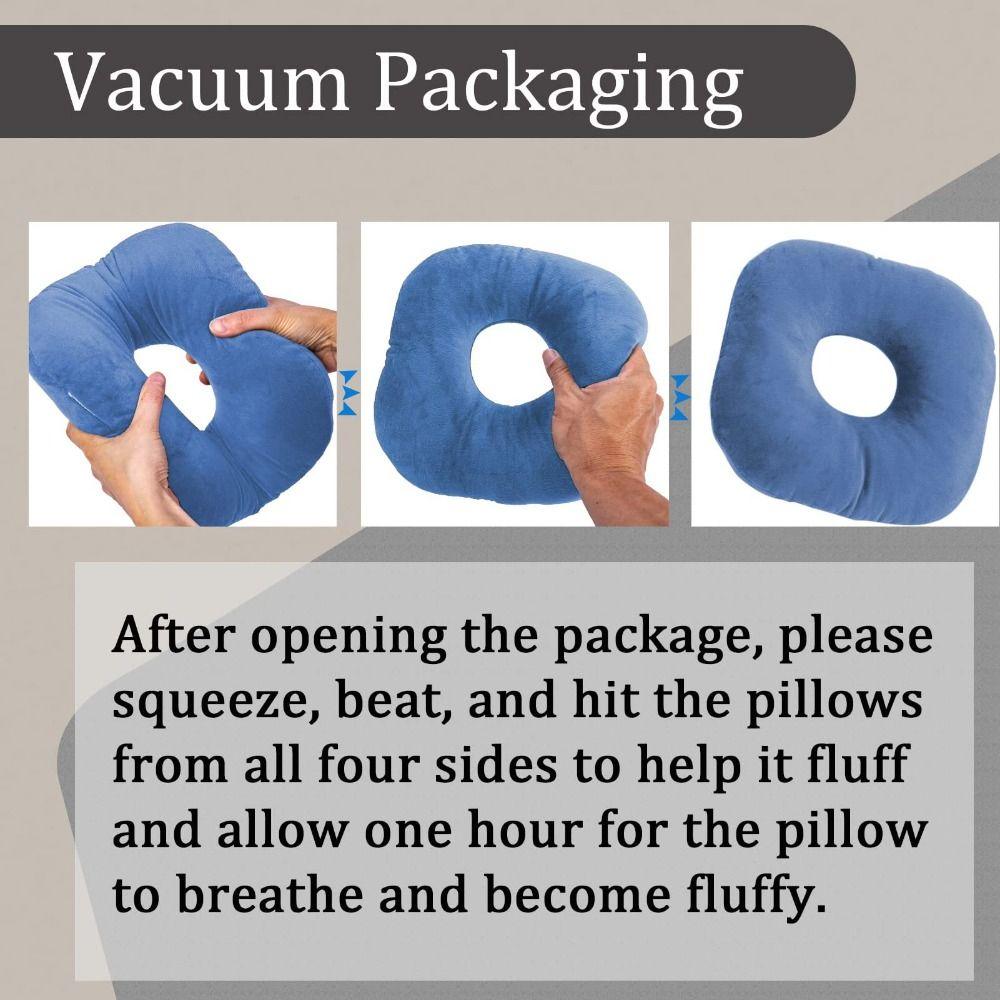 Breathable Ear Piercing Pillow Cotton Filling Earring Pillow  Side Sleepers Accessories